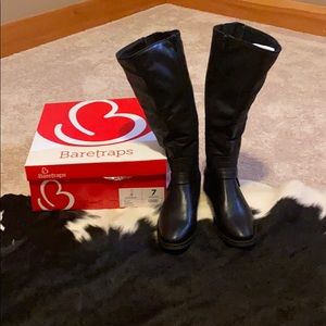 Women’s new black boots tall